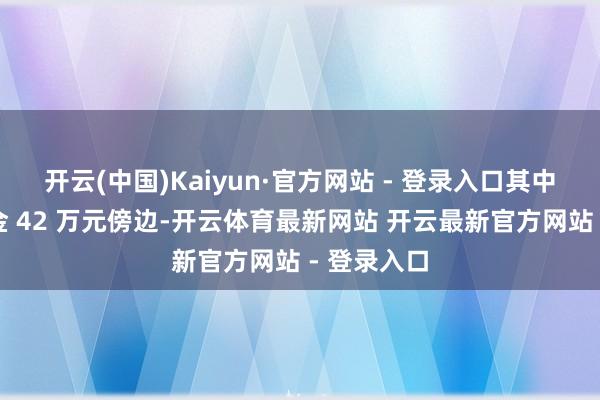 开云(中国)Kaiyun·官方网站 - 登录入口其中承兑保证金 42 万元傍边-开云体育最新网站 开云最新官方网站 - 登录入口